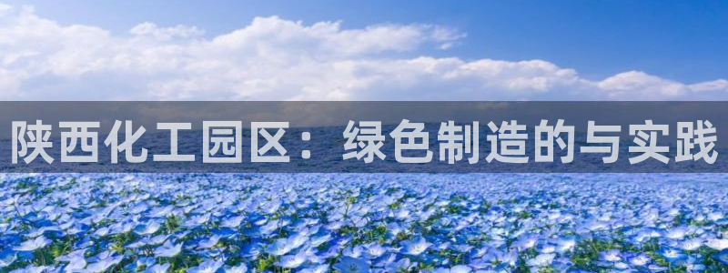 新城平台注册流程：陕西化工园区：绿色制造的与实践