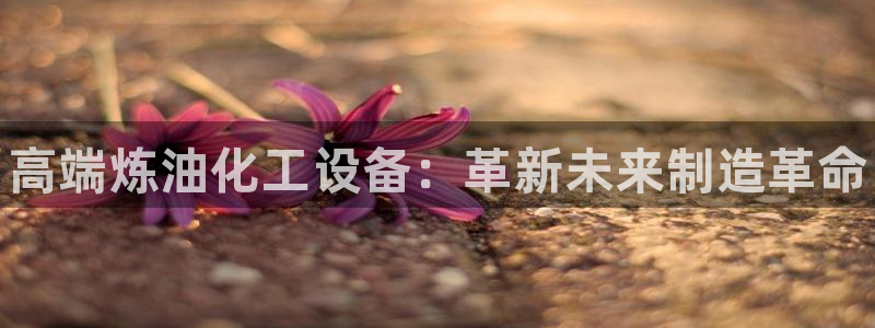 新城平台代理注册：高端炼油化工设备：革新未来制造革